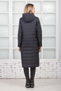 Женское пальто из текстиля с капюшоном 1000438-4