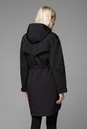 Куртка женская из текстиля с капюшоном 1000761-5