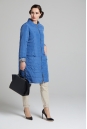 Женское пальто из текстиля с воротником 1000820-2