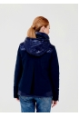 Куртка женская из текстиля с капюшоном 1000845-5