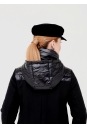 Куртка женская из текстиля с капюшоном 1000846-6