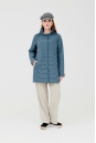 Женское пальто из текстиля с воротником 1000855-5