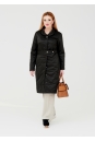 Женское пальто из текстиля с воротником 1000856-2