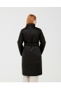 Женское пальто из текстиля с воротником 1000856-4