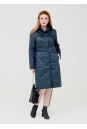 Женское пальто из текстиля с воротником 1000857-2
