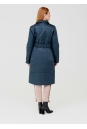 Женское пальто из текстиля с воротником 1000857-4