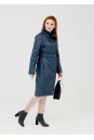 Женское пальто из текстиля с воротником 1000857-3