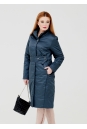 Женское пальто из текстиля с воротником 1000857-5
