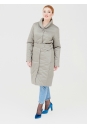 Женское пальто из текстиля с воротником 1000858-2