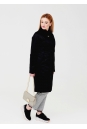 Женское пальто из текстиля с воротником 1000859-2