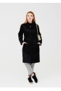 Женское пальто из текстиля с воротником 1000859-3