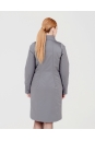 Женское пальто из текстиля с воротником 1000860-4