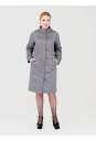 Женское пальто из текстиля с воротником 1000860-3