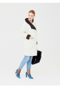 Женское пальто из текстиля с капюшоном 1000867-5