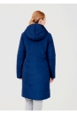 Женское пальто из текстиля с капюшоном 1000870-4