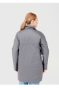 Женское пальто из текстиля с воротником 1000873-4