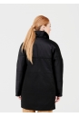 Женское пальто из текстиля с воротником 1000874-3