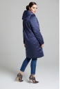 Женское пальто из текстиля с капюшоном 1000881-2