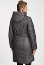 Женское пальто из текстиля с капюшоном 1000892-4