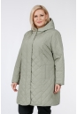 Женское пальто из текстиля с капюшоном 1000937