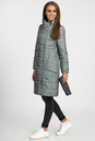 Женское пальто из текстиля с воротником 1000952-2