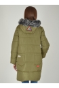 Женское пальто из текстиля  1001009-5