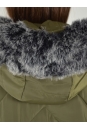Женское пальто из текстиля  1001015-7