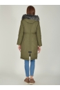 Женское пальто из текстиля  1001017-5