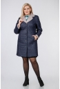 Женское пальто из текстиля с воротником 1001124-2