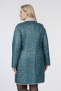 Женское пальто из текстиля с воротником 1001127-3