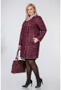 Женское пальто из текстиля с воротником 1001128-2