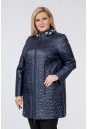 Женское пальто из текстиля с воротником 1001133