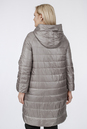 Женское пальто из текстиля с капюшоном 1001175-3