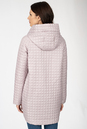 Женское пальто из текстиля с капюшоном 1001181-3