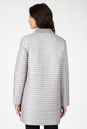 Женское пальто из текстиля без воротника, отделка ангора 1001194-3
