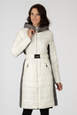Женское пальто из текстиля с капюшоном 1001212