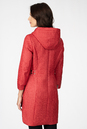 Женское пальто из текстиля с капюшоном 1001213-3