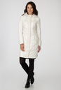 Женское пальто из текстиля с капюшоном 1001221-2