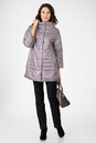 Женское пальто из текстиля с воротником 1001222-2