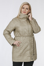 Женское пальто из текстиля  с воротником 1001224