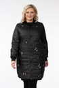 Женское пальто из текстиля с воротником 1001245