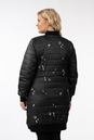 Женское пальто из текстиля с воротником 1001245-3