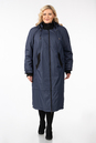 Женское пальто из текстиля с капюшоном 1001258-2