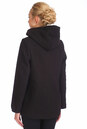 Женское пальто из текстиля с капюшоном 3000114-2