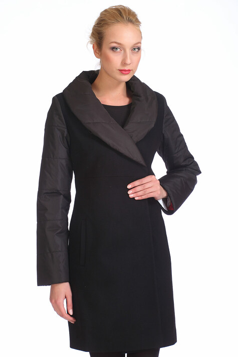 Женское пальто с воротником 3000125