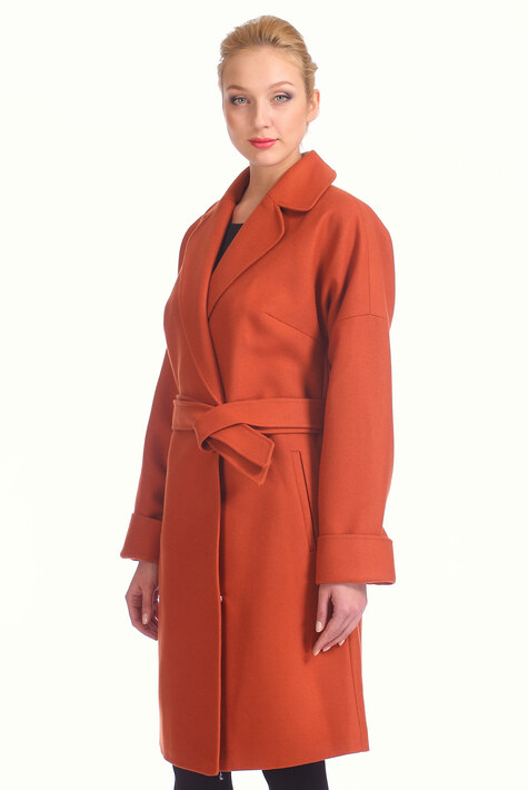 Женское пальто с воротником 3000134