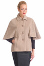 Женское пальто из текстиля с воротником 3000171