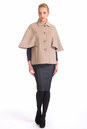 Женское пальто из текстиля с воротником 3000171-3