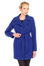 Женское пальто из текстиля с воротником 3000181