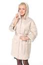 Женское пальто из текстиля с капюшоном 3000232-2